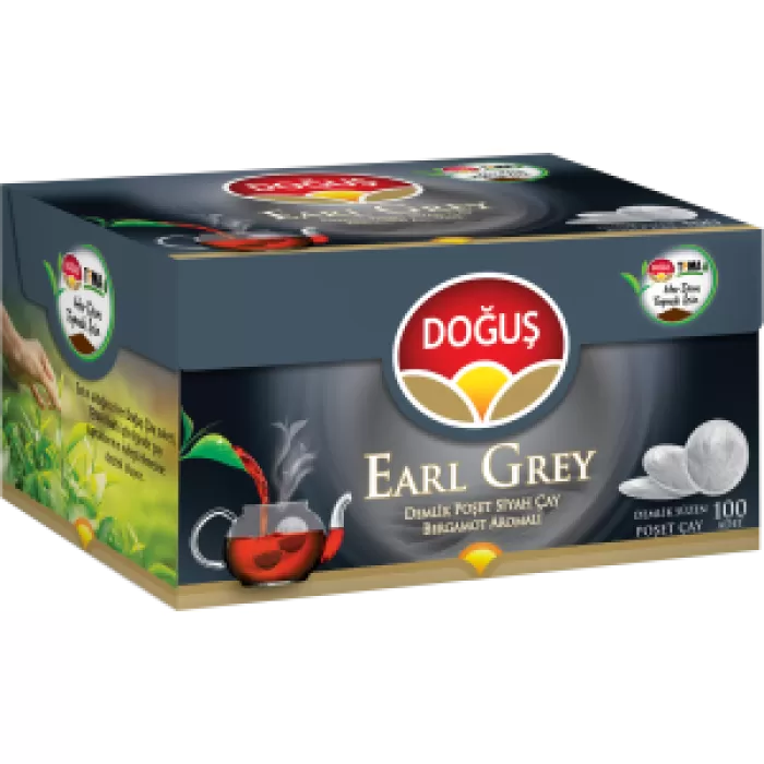 DOĞUŞ EARLY GREY DEMLİK POŞET ÇAY 100LÜ