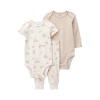 Carters Layette Bebek 3Lü Set 1P571010 Haki