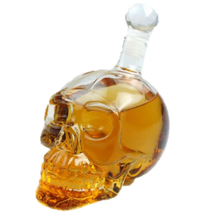 1000 ml Crystal Head Kuru Kafa İçki Şişesi