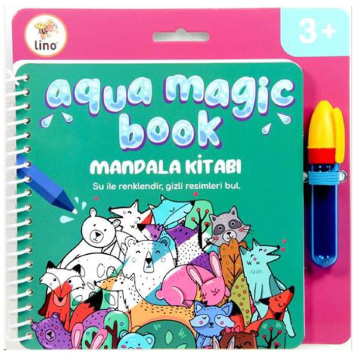 Lino Aqua Magic Book Sihirli Boyama Kitabı Mandala