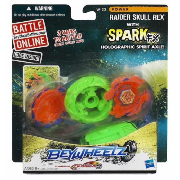 Hasbro Beywheelz W-33  Raider Skull Rex - 37358-A1254