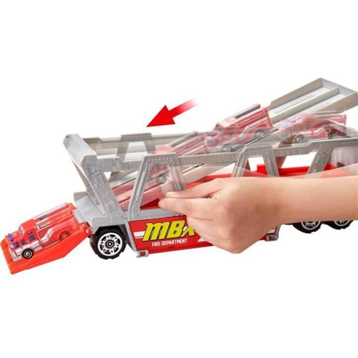 Matchbox Taşıyıcı İtfaiye Aracı Oyun Seti - GWM23