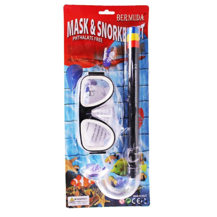 AK407-140BC - KARTELA MASKE SNORKEL SET