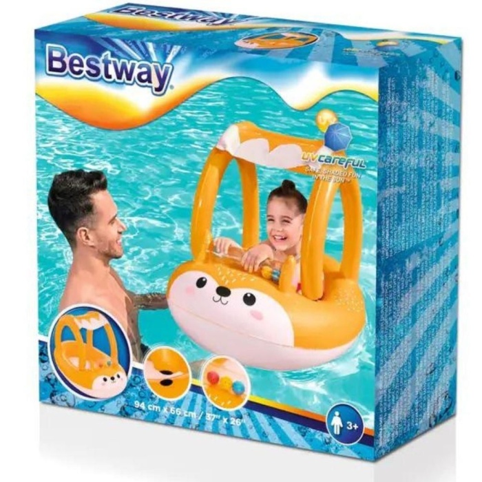 Bestway Gölgelikli Oyuncaklı Çocuk Botu 94x66 Cm - 34168