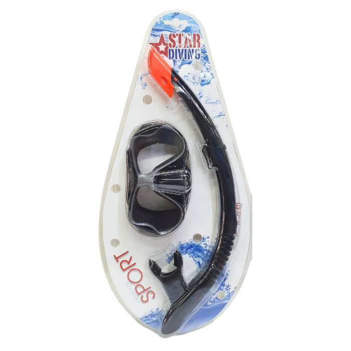 ÇNR-51715 - MASKE SET  PC - STAR DIVING