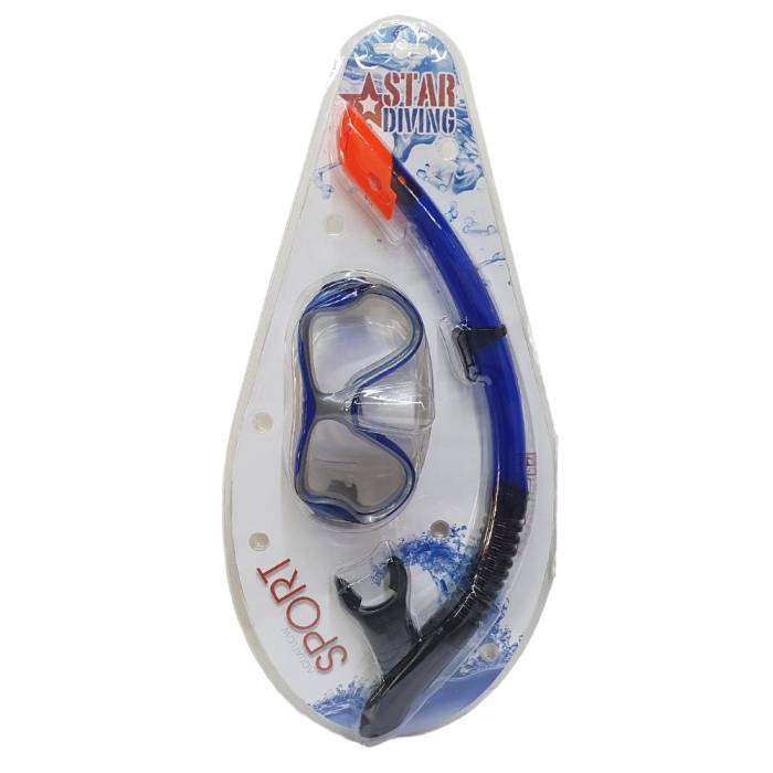 ÇNR-51715 - MASKE SET  PC - STAR DIVING