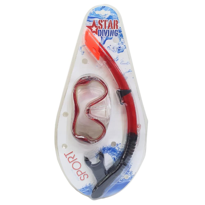 ÇNR-51714 - MASKE SET  PC - STAR DIVING