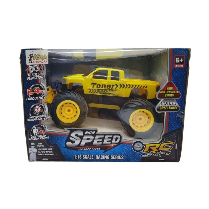 Uzaktan Kumandalı Off-Road Jeep 16KMH Hız Yapabilen - RC-3-S