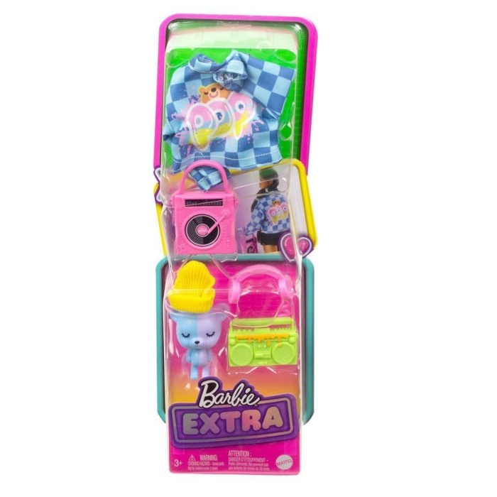 Barbie Extra Hayvan Dostları ve Kıyafet Paketleri - HDJ38-HDJ40