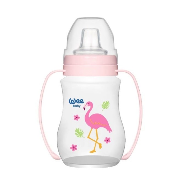 Wee Baby Akıtmaz Kulplu PP Antikolik Bardak 250 ML 754