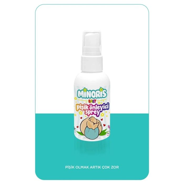 Minoris Baby Organik Pişik Önleyici Sprey 100ml