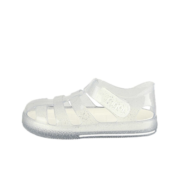 İgor Star Glitter Sandalet S10265 Purpurina Transparente