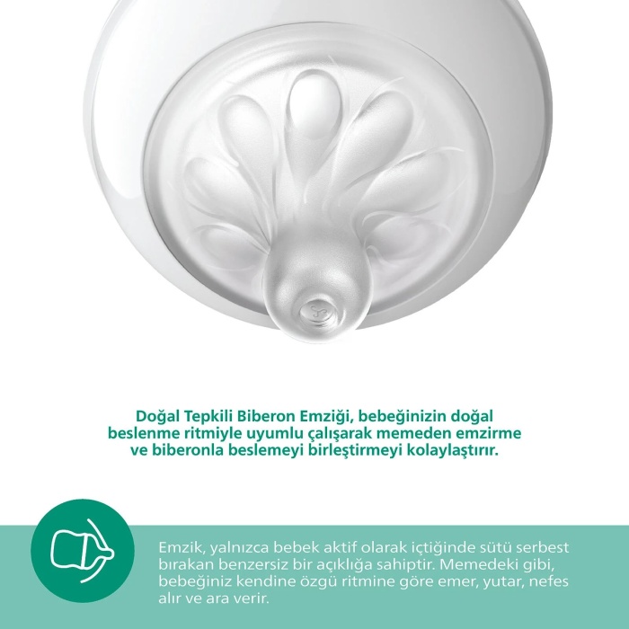 Philips Avent Doğal Tepkili Natural Response Cam Biberon 120ml 0+ Ay