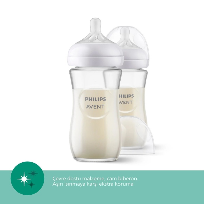 Philips Avent Doğal Tepkili Natural Response Cam Biberon 240ml 1+ Ay