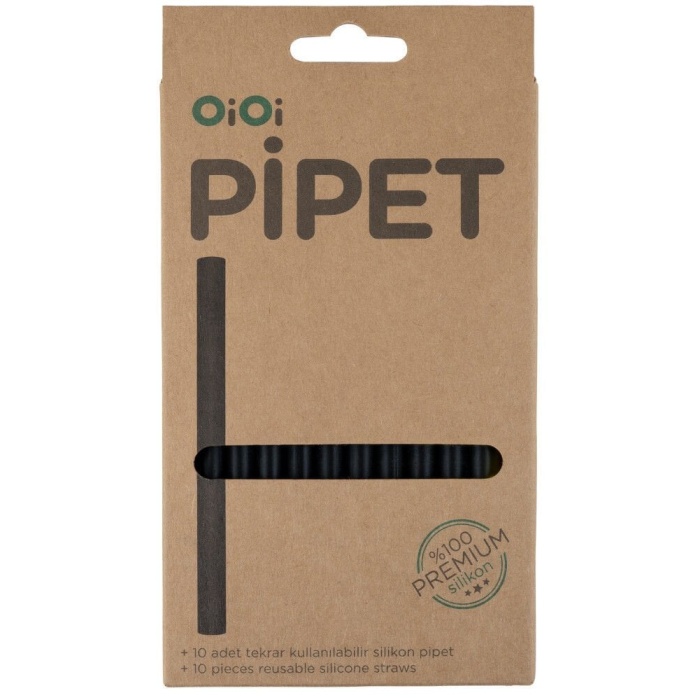 OiOi Silikon Pipet 10lu Bitter Black