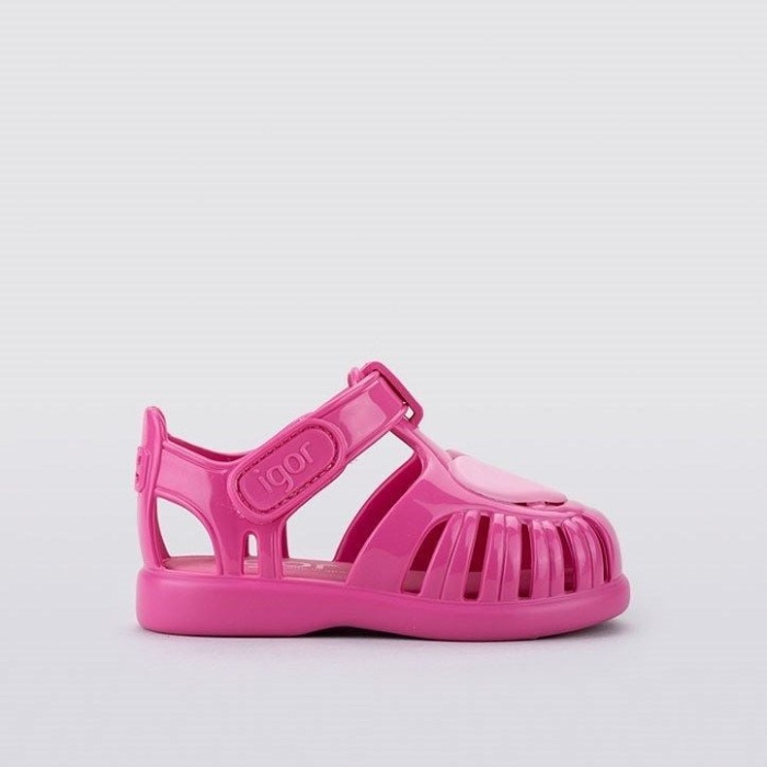 İgor Tobby Gloss Love Sandalet 10310 Fucsia