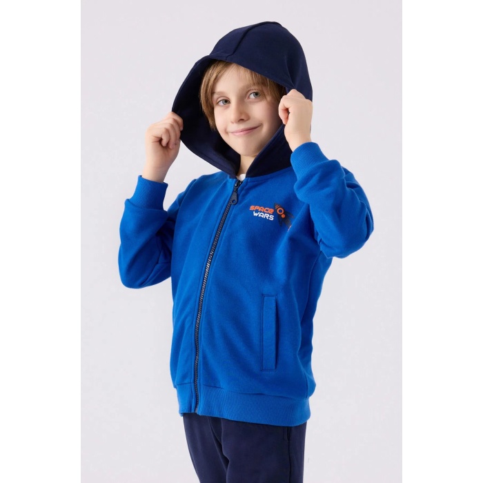 U.S. Polo Pijama Takımı RP3444-2 Cobalt