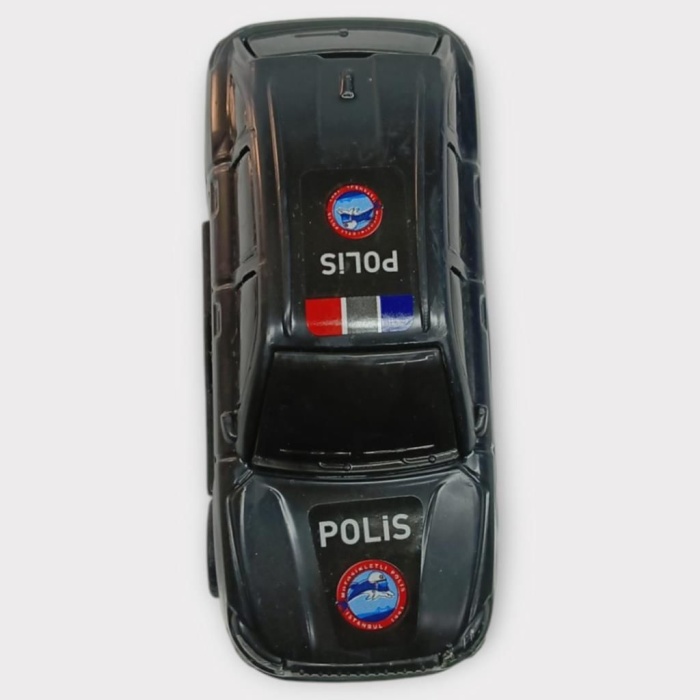 Çek Bırak TOGG Polis Arabası -Siyah Hatchback