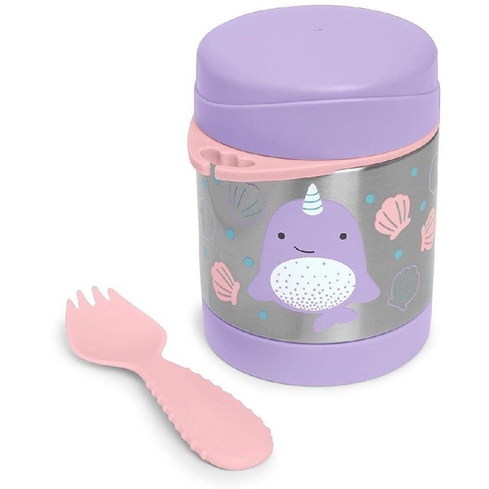 Skip Hop Zoo Paslanmaz Çelik Termos 325ml Narwhal