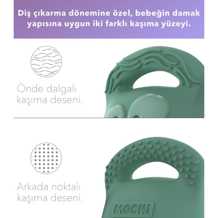 Mochi Diş Kaşıyıcı Yeşil