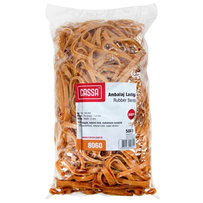 Cassa Ambalaj Lastiği Kauçuk 500 Gr Geniş