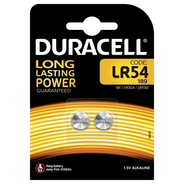 Duracell Lr54/ V10ga/2020 1,5 V 2li Pil