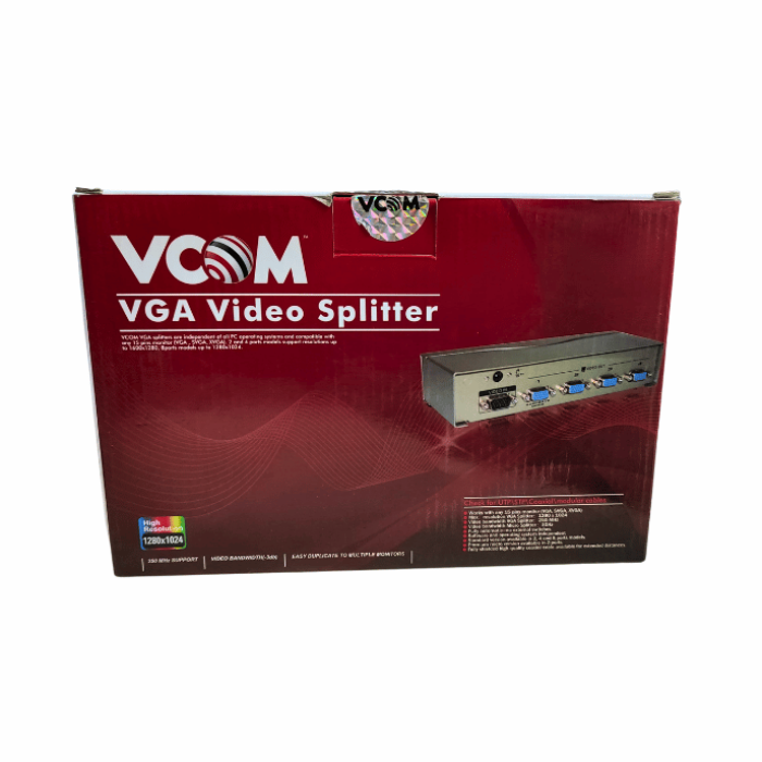 Vcom Vga Video Splitter 4 Port