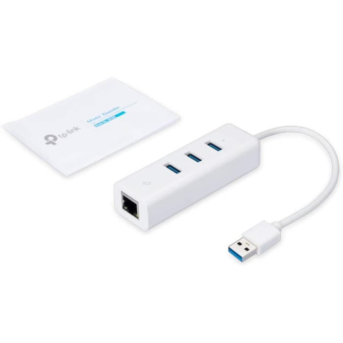 Tp-link Ue330 10/100/1000 3.0 Port Hub Ve Usb Den Gigabit Ethernet Dönüştürücü