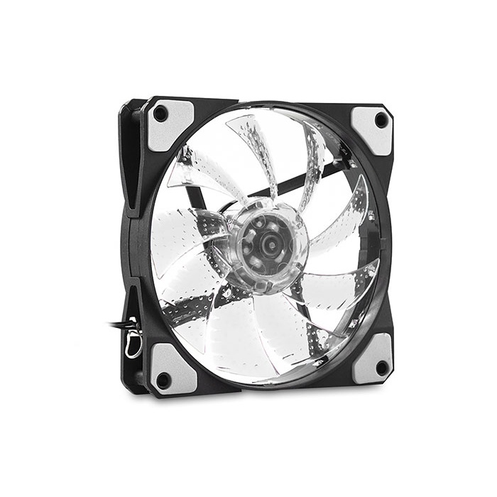 Evercool Cs1230w 120*120*25mm Beyaz Işıklı Şeffaf Kasa Fanı