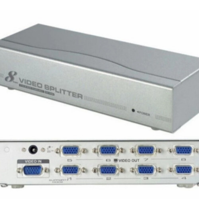 Rain 8 Port Video Splitter Video Çoklayıcı