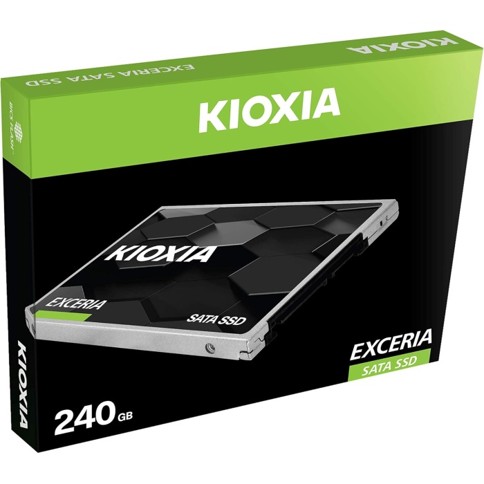 Kioxia 240gb Exceria Serisi Sata 3.0 Ssd (555mb Okuma / 540mb Yazma)