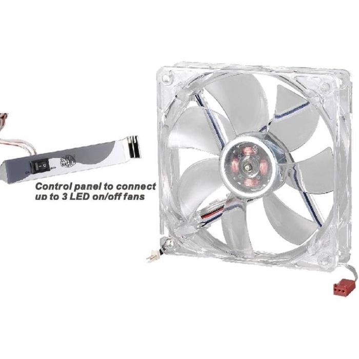 Cooler Master Ledli 80x80x25 Mm Fan 1800rpm  R4-l8s-18kb-gp