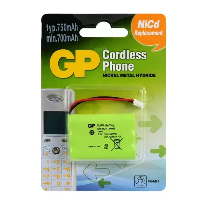 Gp T446 3.6v 750 Mah 3lü Telsiz Telefon Pili