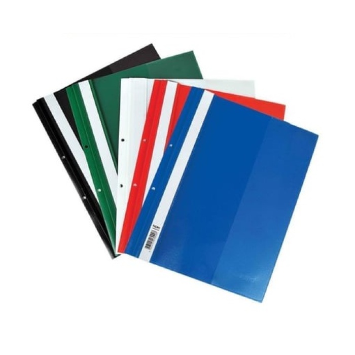 Noki Telli Dosya Plastik Ekonomik A4 Siyah 4828-190