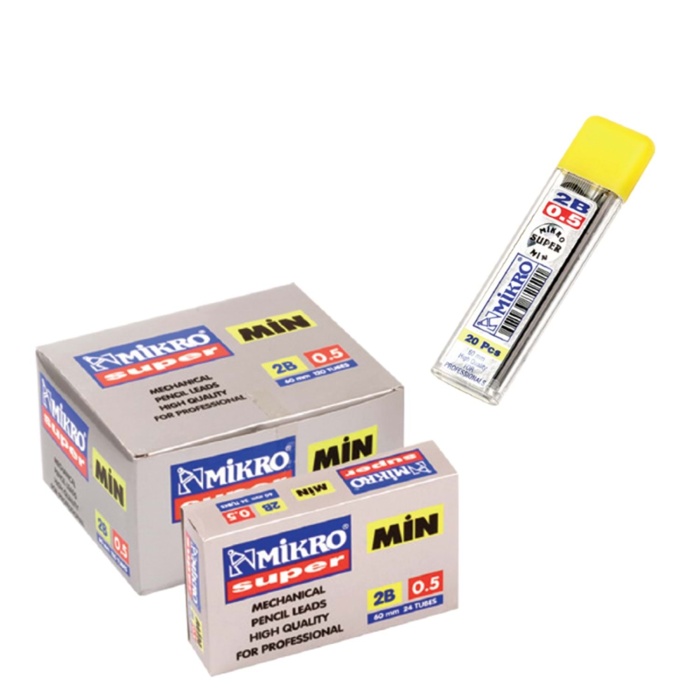 Mikro 60 Mm Süper Min 0.5 Mm 1 Adet (20 Pcs)