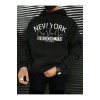 Unisex Brooklyn City Vibes Yazılı Sweatshirt