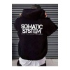 Unisex Somatic System Yazılı Sweatshirt