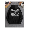 Unisex No Body Knows Yazılı Sweatshirt