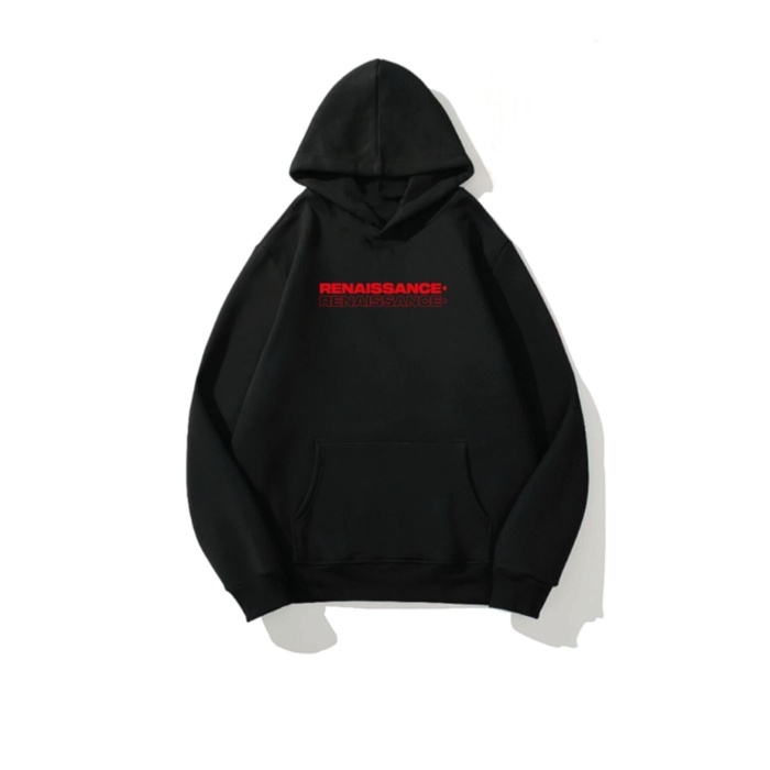 Renaıssance Oversize Hoodie Sweatshirt.