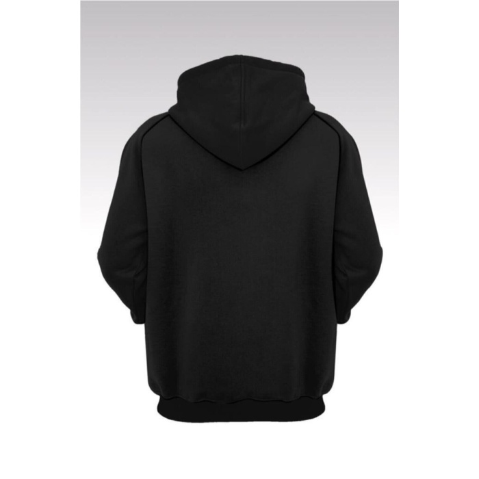 Unisex Siyah Hoodie Bryan