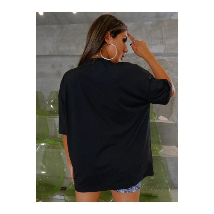 Unisex Los Angeles Rahat Kesim Oversize T-shirt