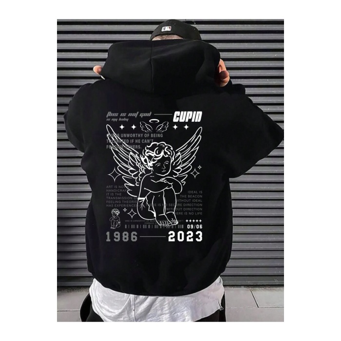 Unisex 1986-2023 Yazılı Sweatshirt