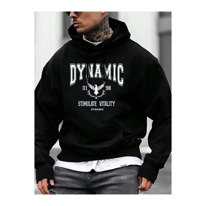 Unisex Dynamic Yazılı Sweatshirt