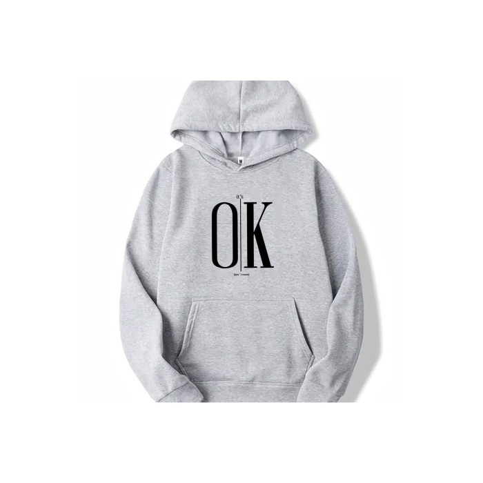 Unisex Ok Yazılı Sweatshirt