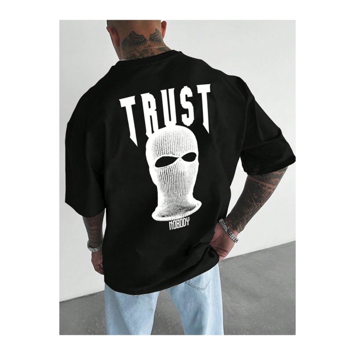 Unisex Trust Yazılı Tshirt