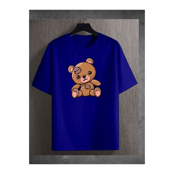 Unisex Bear Baskılı Tshirt