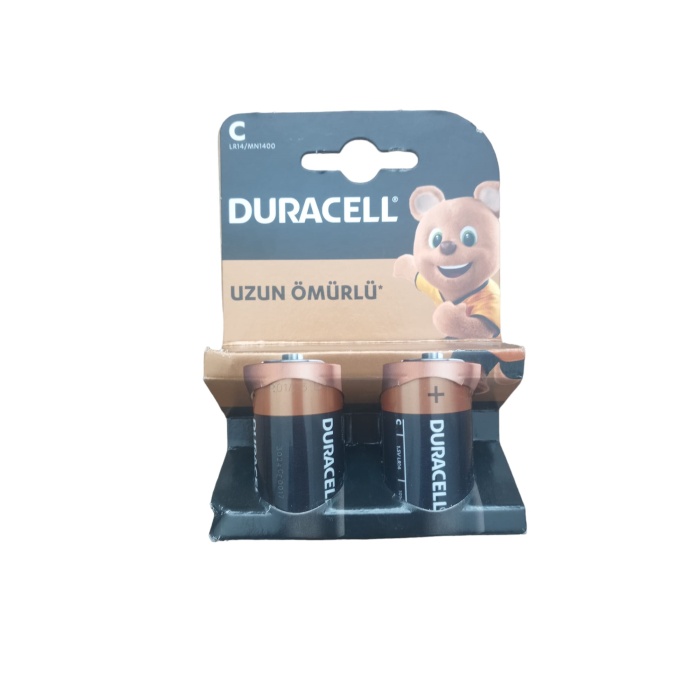 Duracell Orta Boy Pil (İkili)