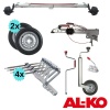 AL-KO 1000 KG FRENLİ DİNGİL SETİ ALKO