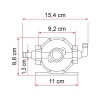 10 LT HİDROFOR 1.5 BAR COMBİ BOİLER TERME KULLANIMINA UYGUN