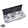 Dometic MO 9722R Kombinasyonlu Çift Gözlü Ocak&Eviye